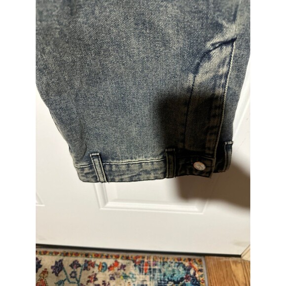 FASHIONNOVA
GOT YOUR MIND RACING STRAIGHT LEG JEANS NWT - Picture 2 of 7